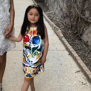 Little girl shift dress